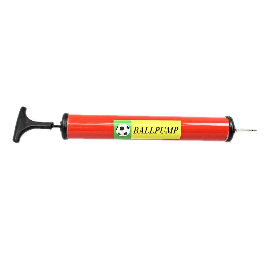 Plastic Ball Football Pump Inflator 30 cm Assorted Colours 0239