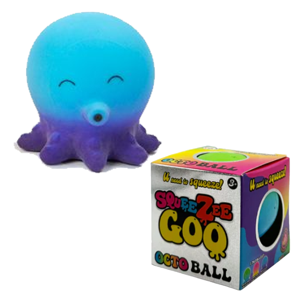 SqueeZee Goo Octo Ball Bundle of 3 in All Colours