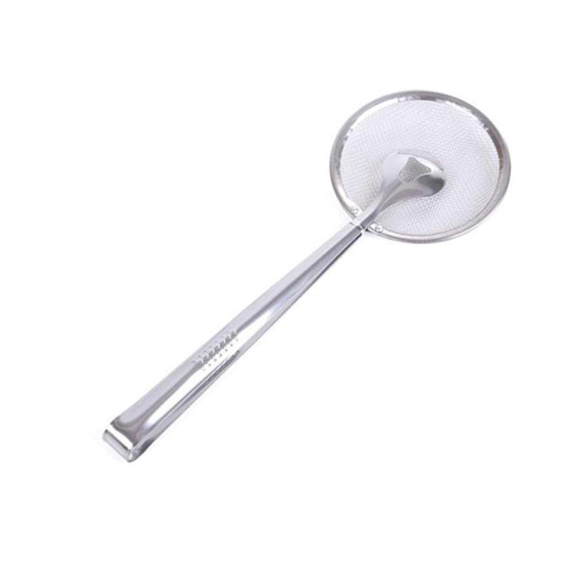 Stainless Steel Oil Draining Sieve Spoon