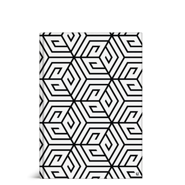 Geo A4 Hardback Notebook School Assorted Designs P1072