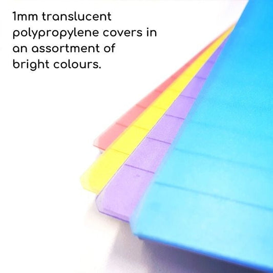 Spiral Notebook 5" x 3" Pack of 5 Assorted Colours P1108