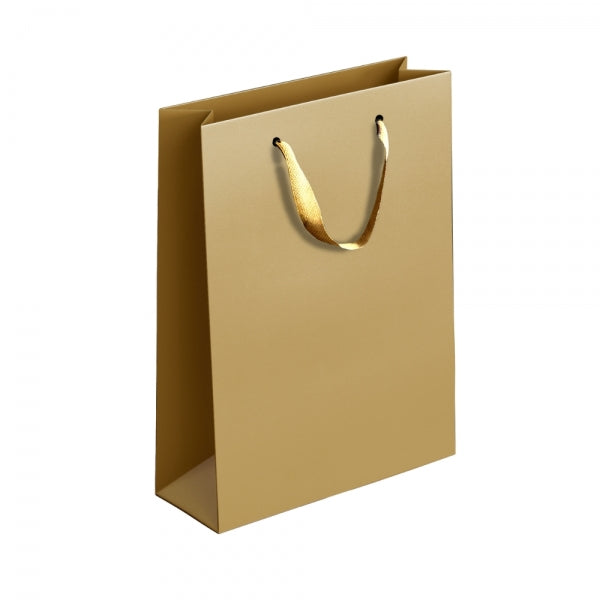 Gold / Silver Patterned Paper Gift Bag Medium Assorted Designs P1910