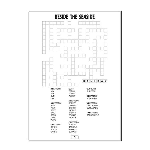 Criss Cross Puzzle Book 270 X 200 Mm Assorted Designs
