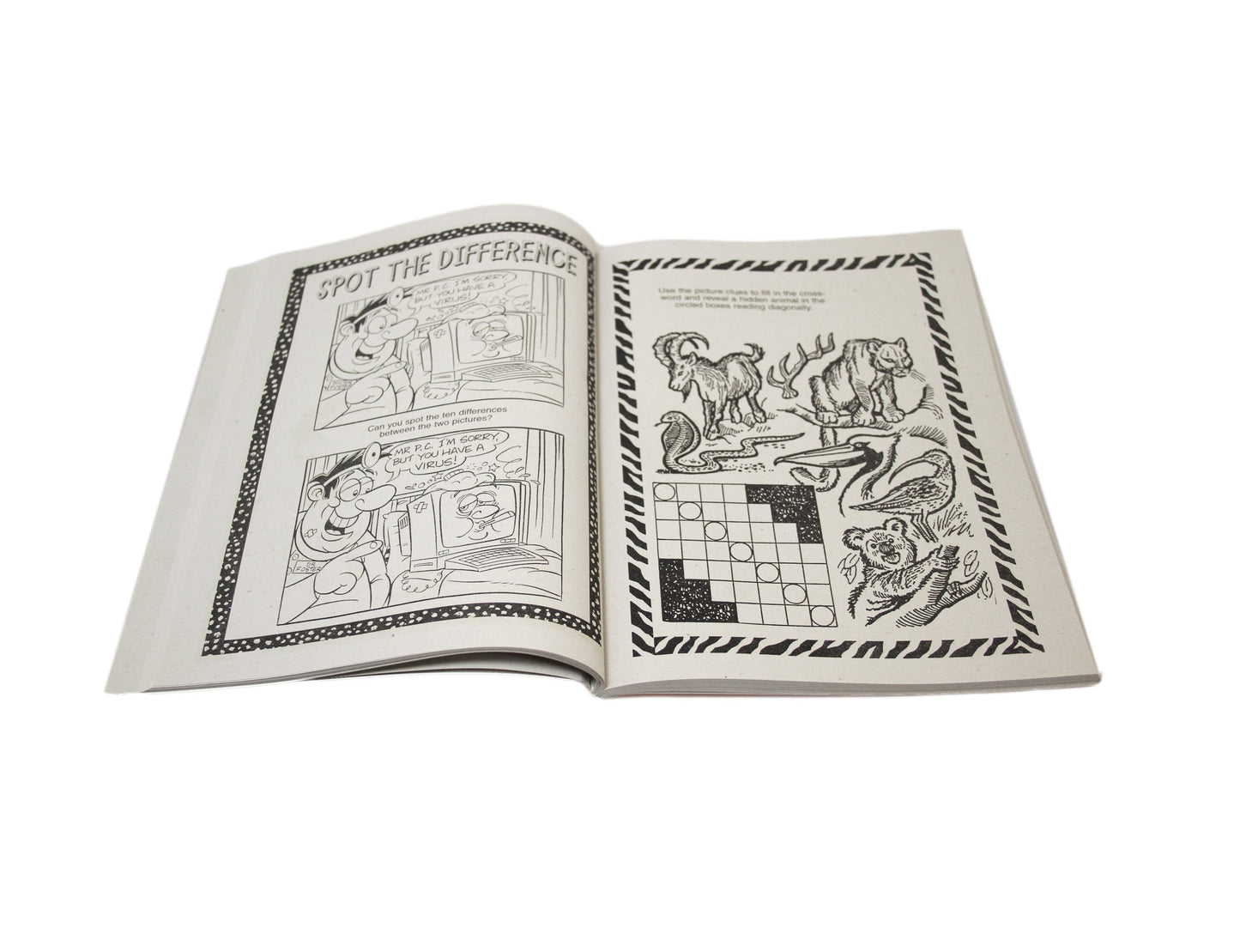 Jumbo Activity Book 1 & 2 27 x 20 x 0.7 cm Assorted Designs P2152