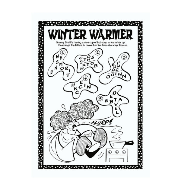 Jumbo Activity Book 1 & 2 27 x 20 x 0.7 cm Assorted Designs P2152