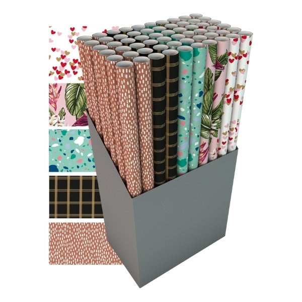 All Occasions Giftwrap Assorted Designs 3m x 70cm P2666