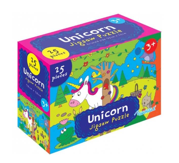Children's Fun Playing Unicorn / Underwater Jigsaw Puzzle 25 Pieces Assorted Designs P2835