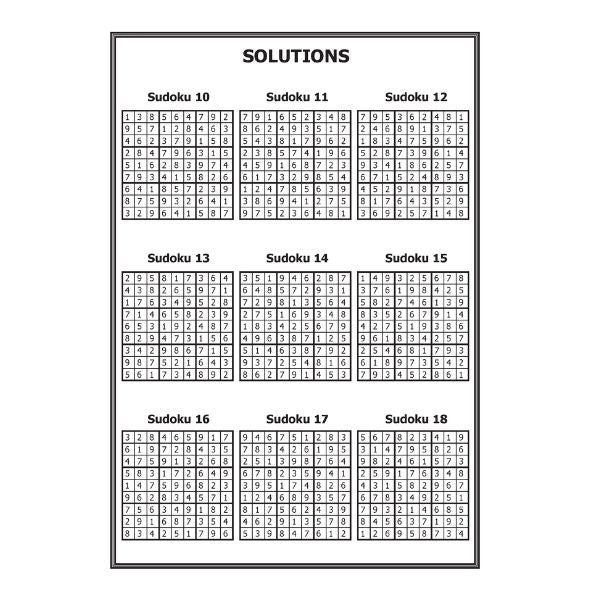 Mega Large Print Modern Sudoku Book 1 Easy & Medium P2962