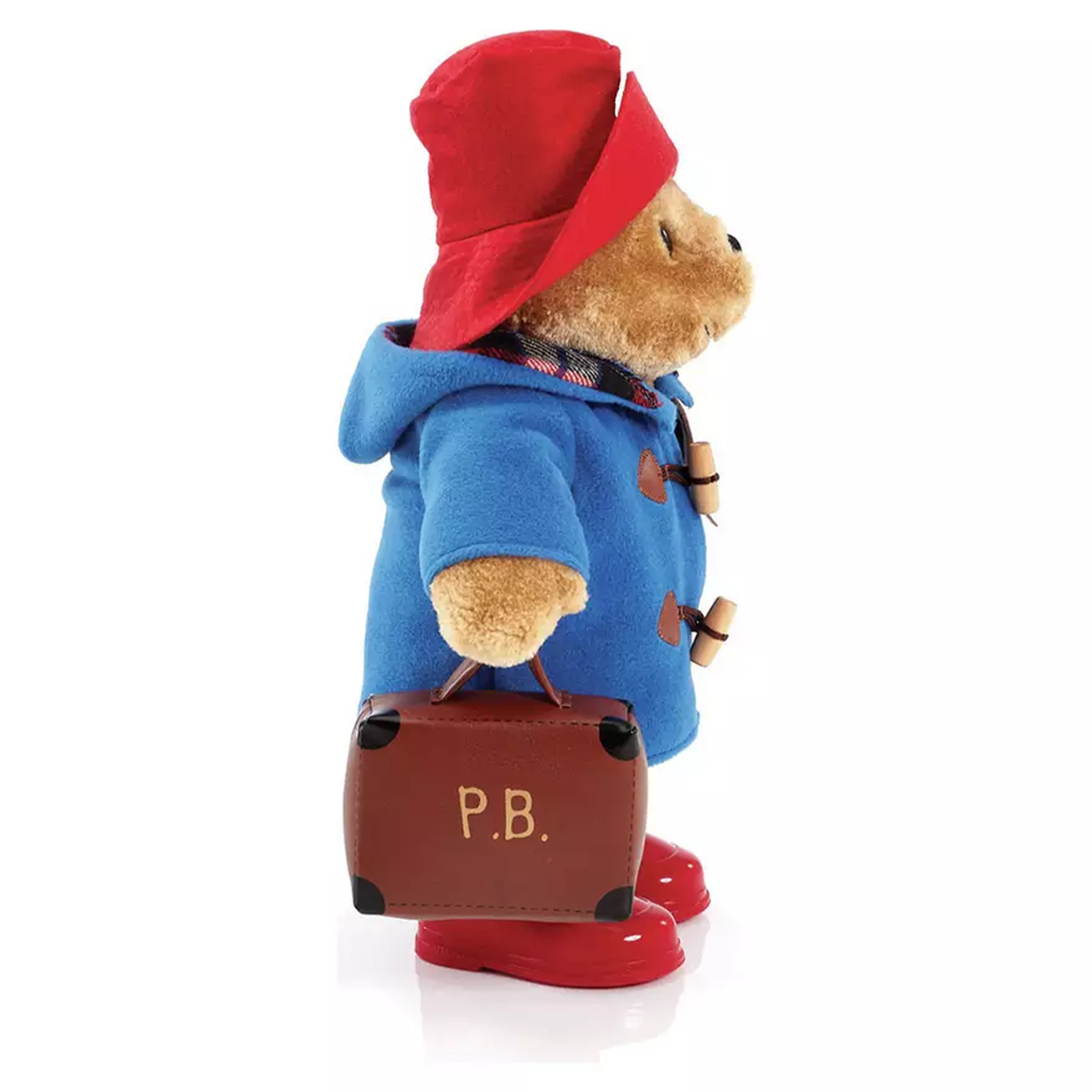 Paddington Large Classic Boots And Suitcase Plush Soft Toy Official 33cm