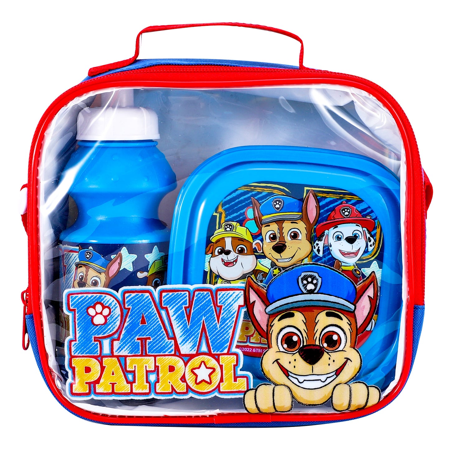 Paw Patrol 3 Piece Lunch Bag, Box & Bottle Set