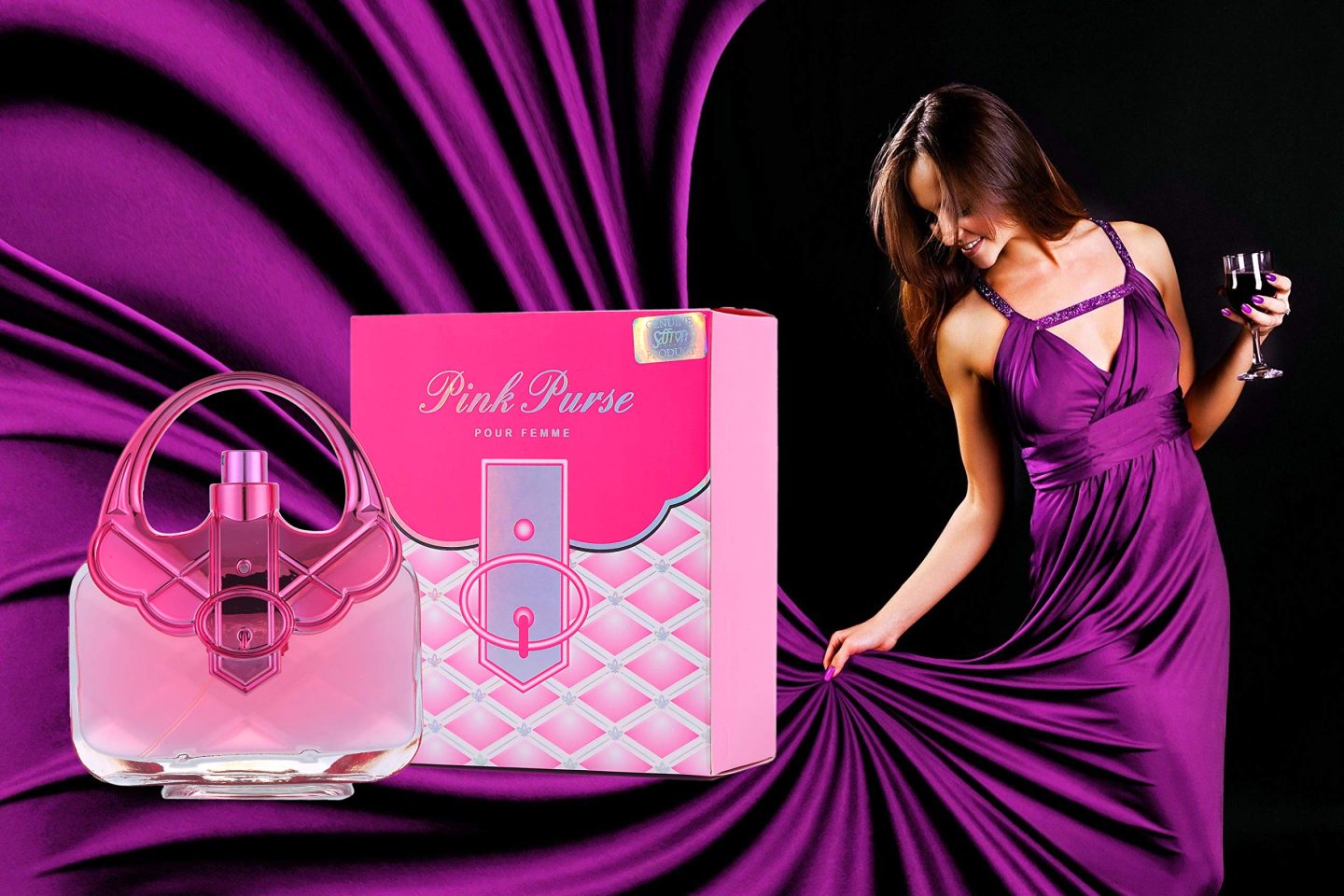 PINK PURSE Inspired by Rush - Women’s Eau de Parfum Spray 100ml - Saffron London