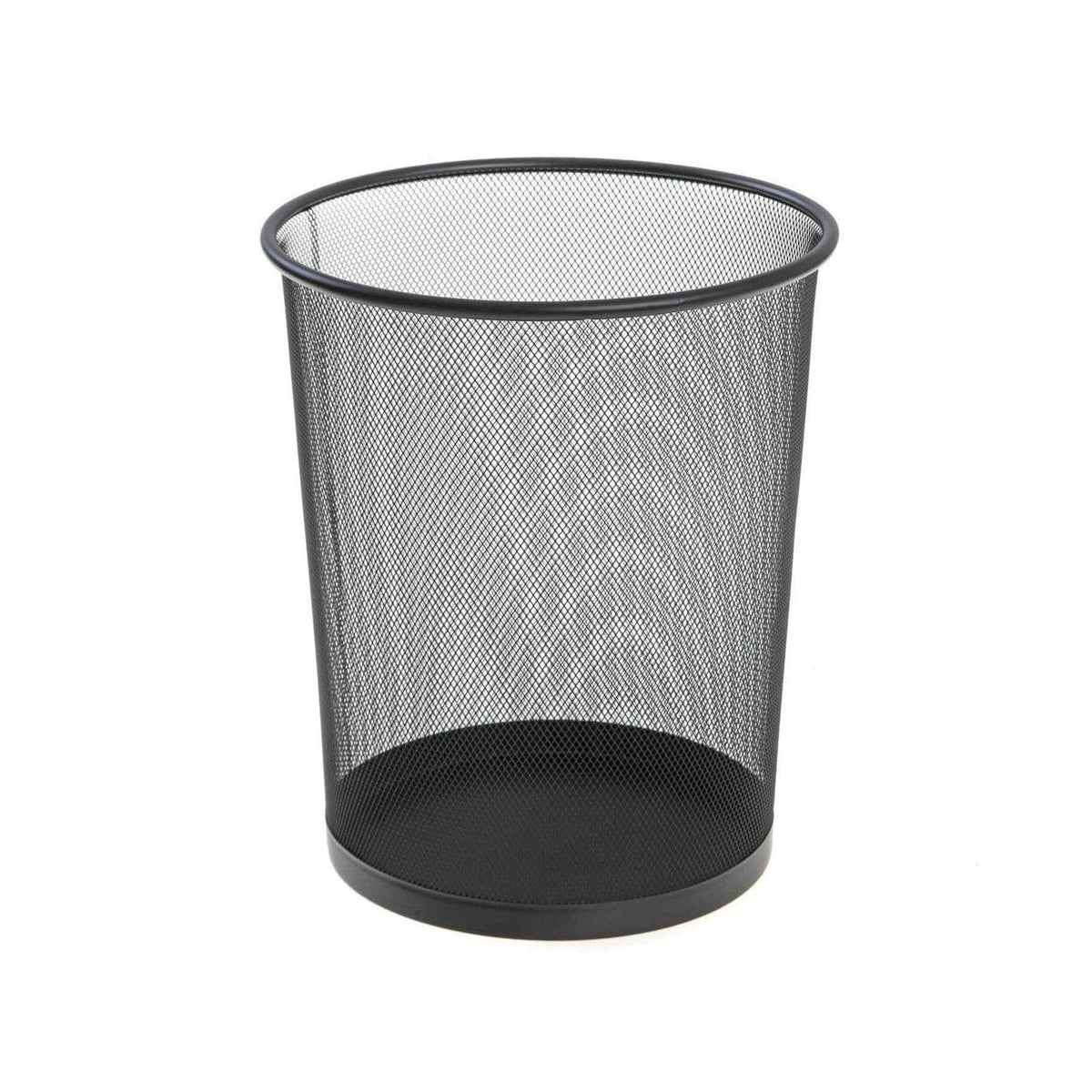Metal Mesh Waste Paper Office Bin Assorted Colours 0028