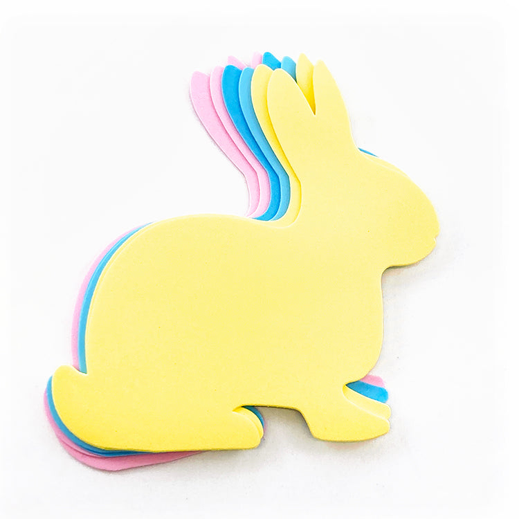 Large Easter Bunny Foam Shapes x 6