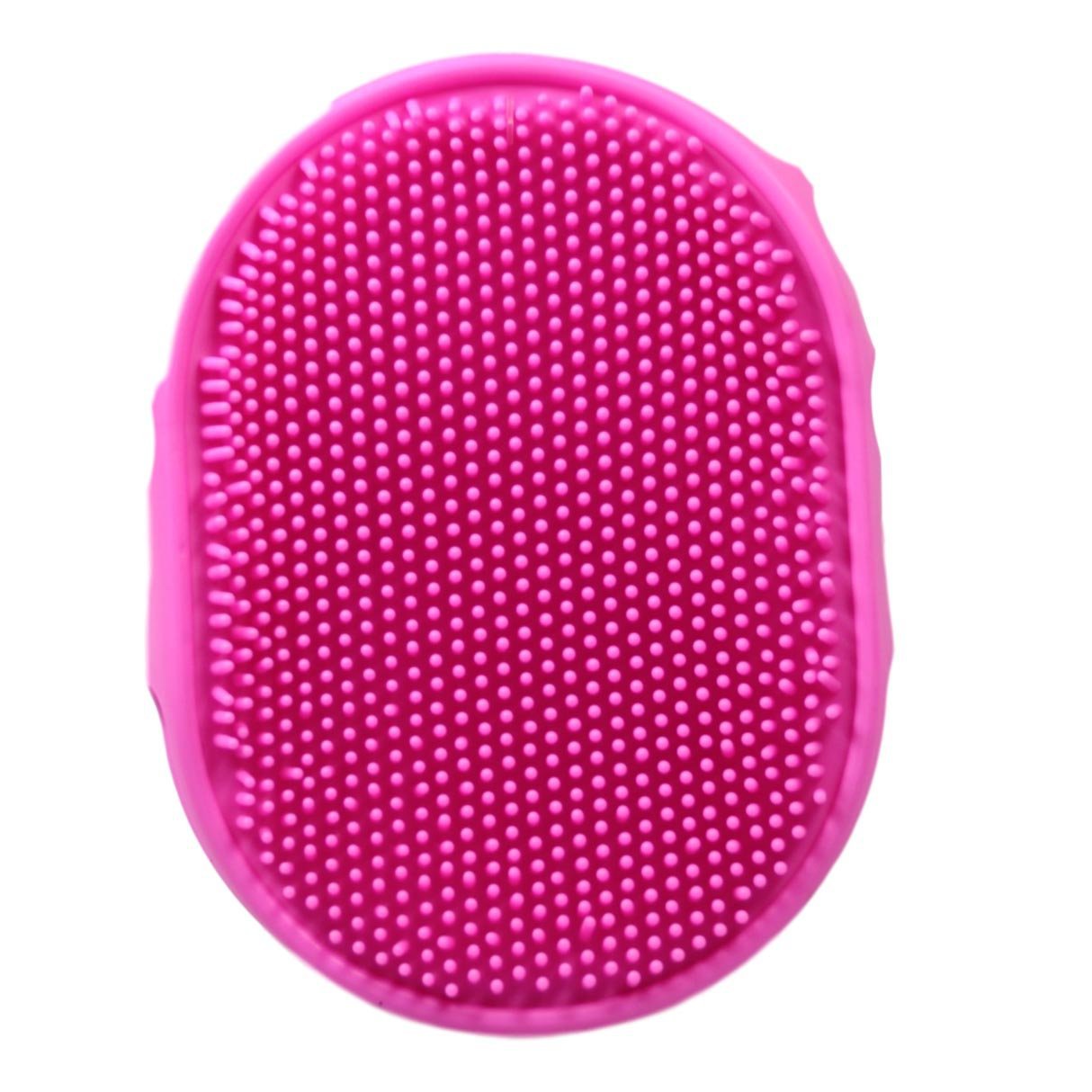 Silicone Pet Dog Double Sided Grooming Pad Brush 15 cm Assorted Colours 5035