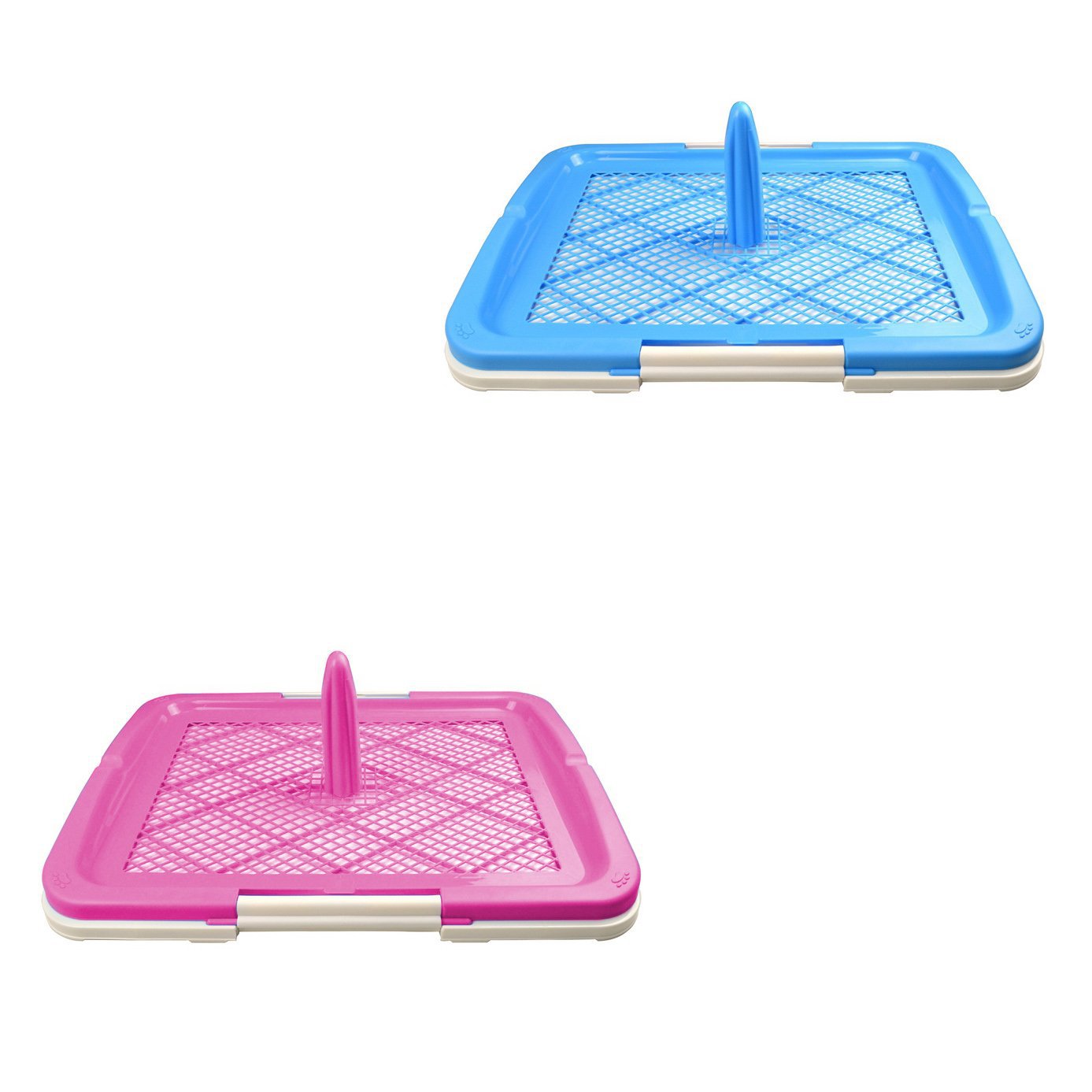 Pet Dog Cat Kitten Puppy Training Litter Pee Tray Base Assorted Colours 2016
