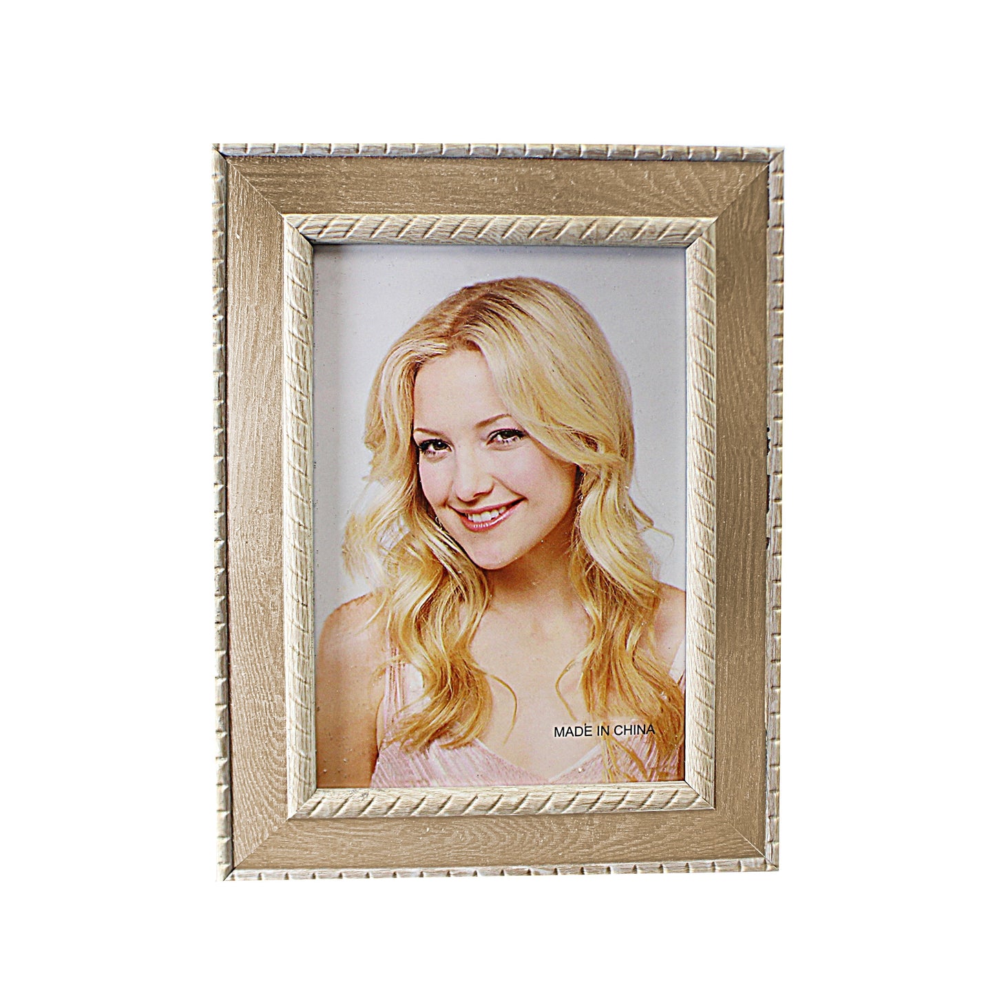 Wooden Border Picture Photo Frame 6 x 8" Assorted Colours 3628