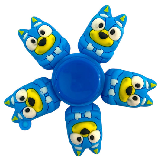 Bluey Style Fidget Spinner with Case