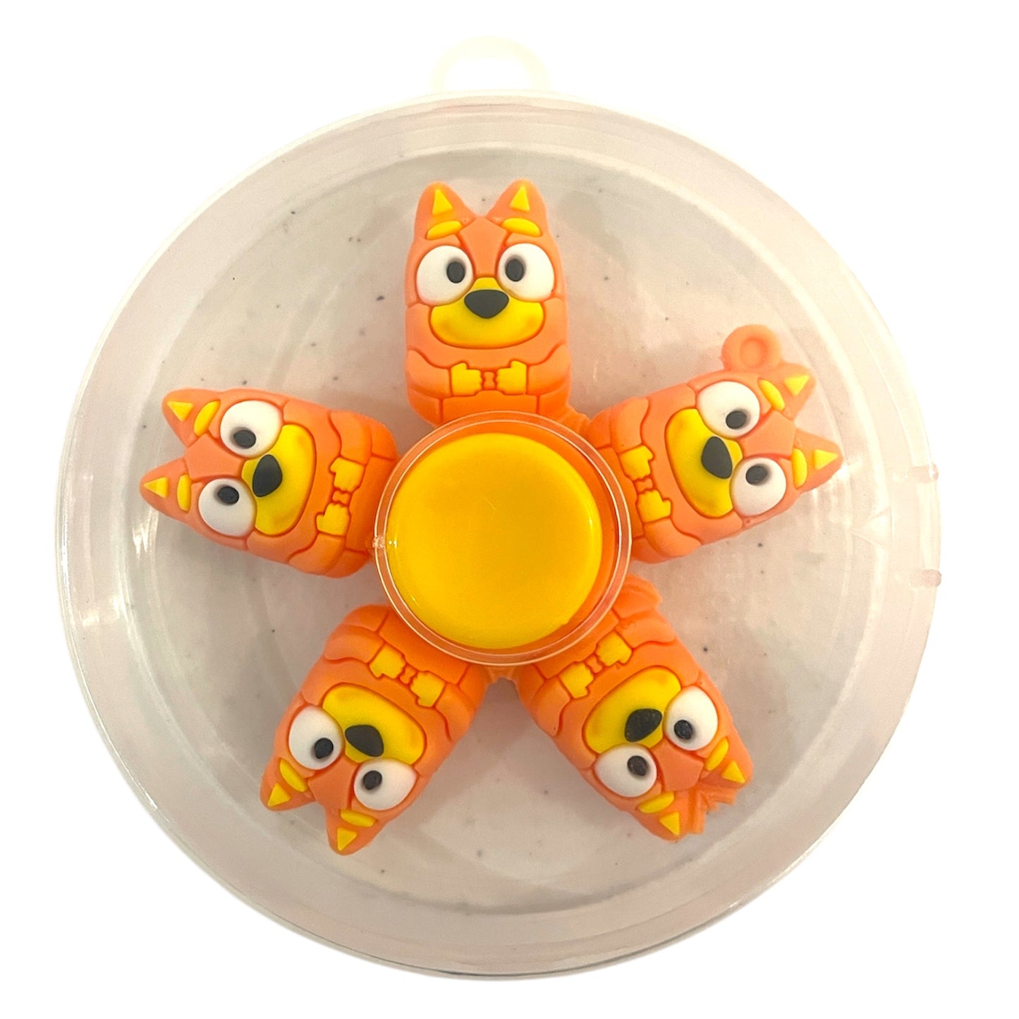 Bingo/Bluey Style Fidget Spinner with Case