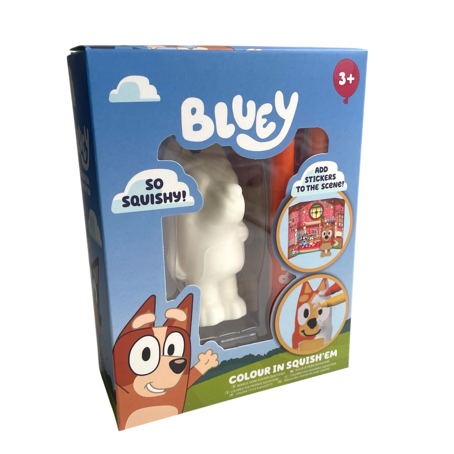 Bluey Bingo Colour In Squish'Em