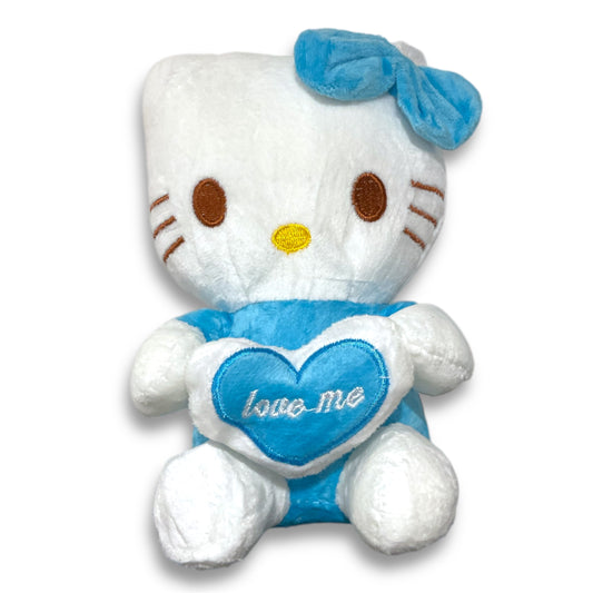 Small Hello Kitty Plush Stuffed Soft Toy - Blue