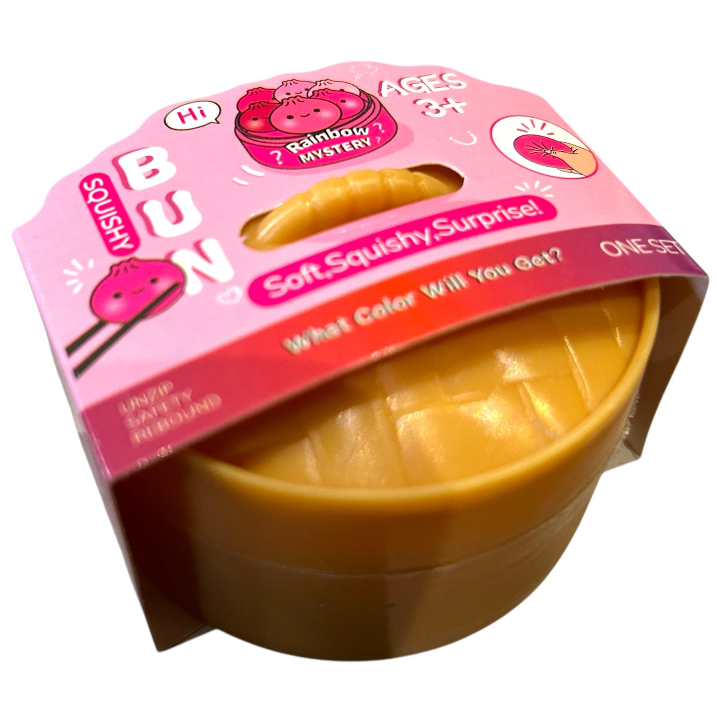 Mini Squishy Dumpling - Assorted Colours