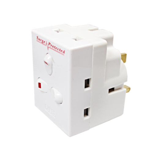 Pifco Switch Surge Adapter 3 Way Switch Adapter Diy PIF2075