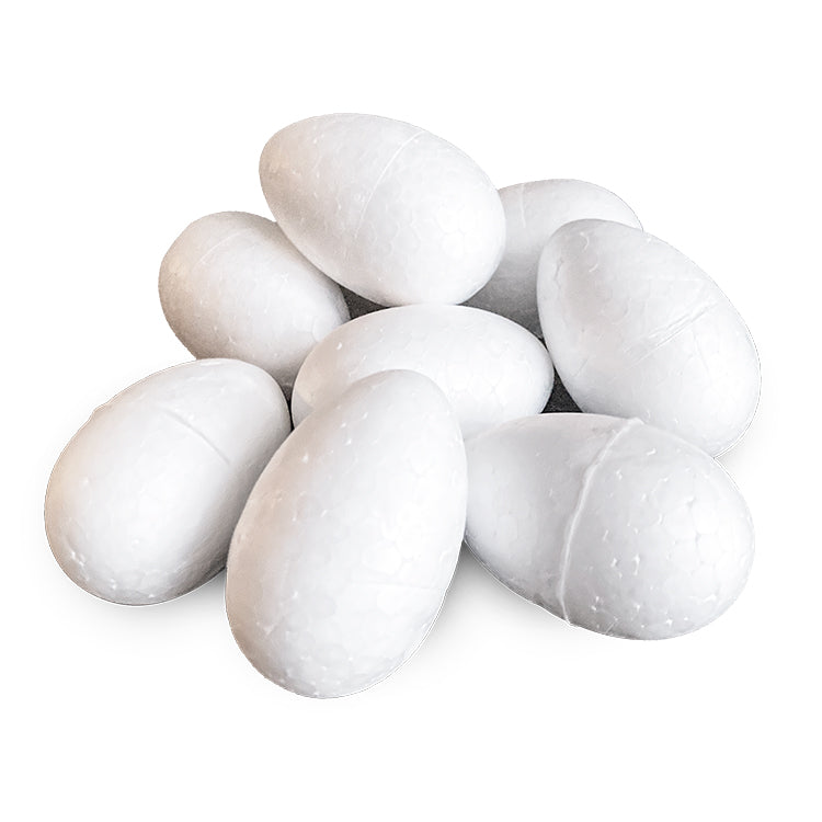 Foam Decorating Eggs x 8
