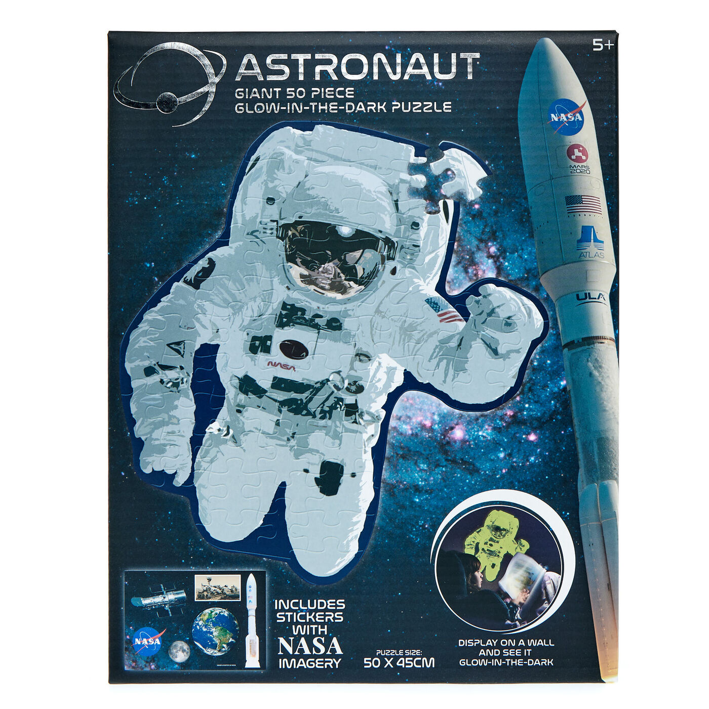 NASA Astronaut Giant 50-Piece Glow-in-the-Dark Puzzle