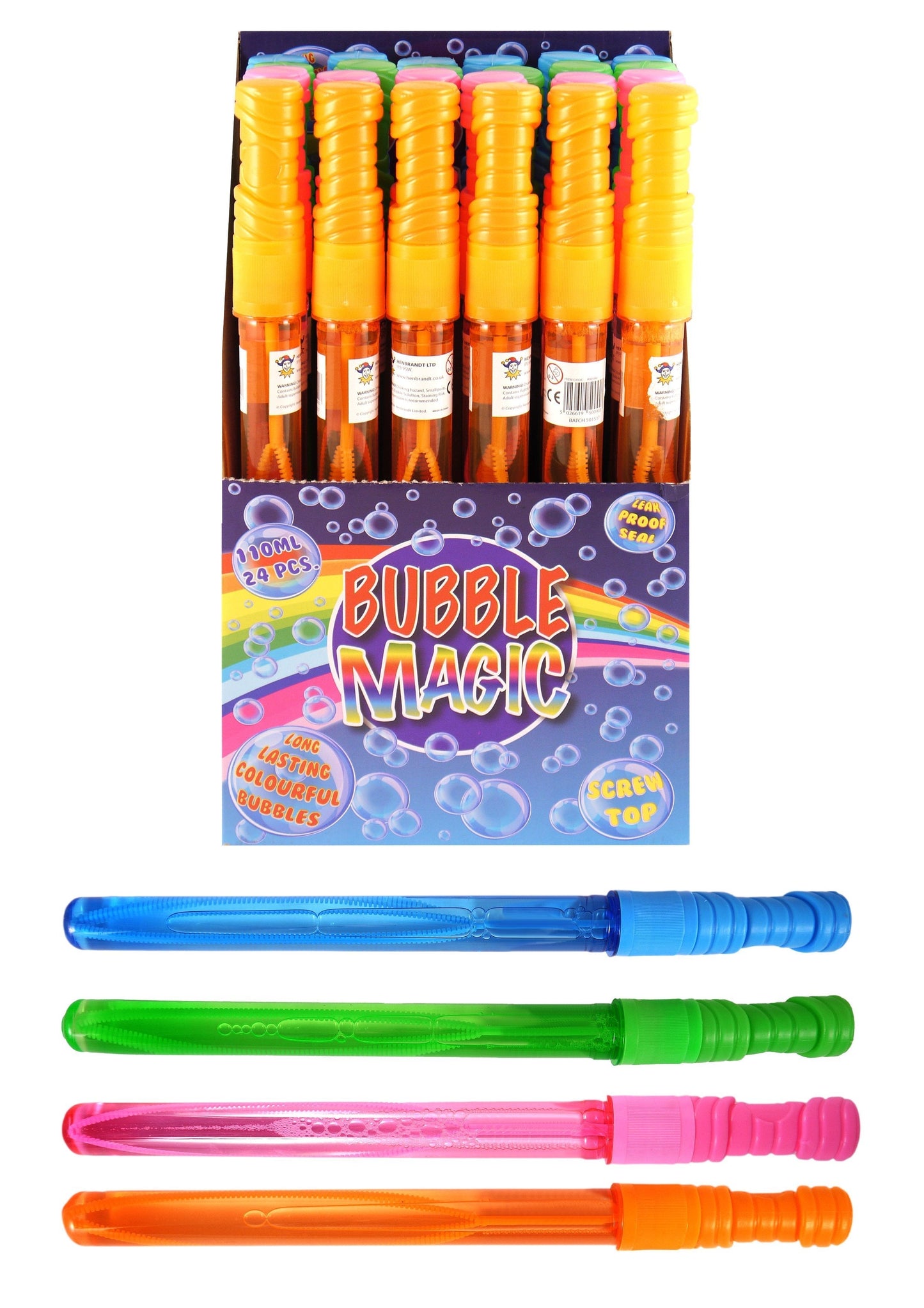 Bubble Wand Sword 110ml / 36 cm Assorted Colours R50090