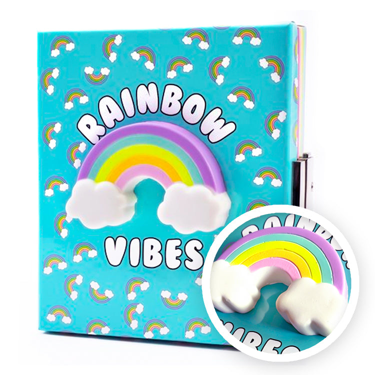 Rainbow Vibes Jumbo Secret Stationery Set