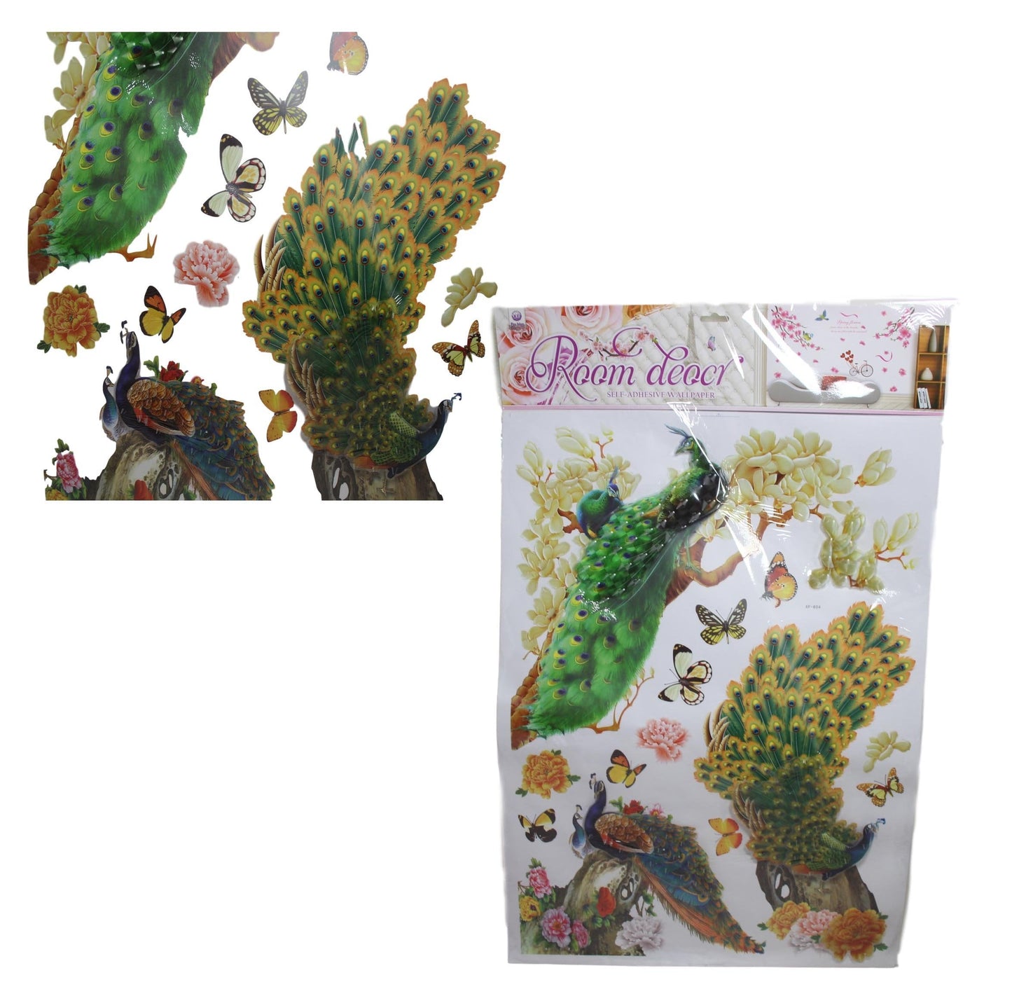 Room Décor Large Wall Stickers 70 x 49 cm Assorted Designs 5360
