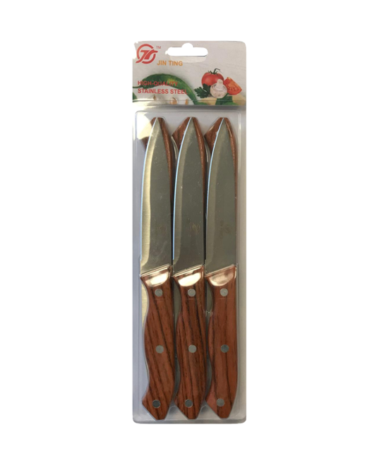 Stainless Steel Kitchen Knife 22.5 cm Pack of 6 SG9082