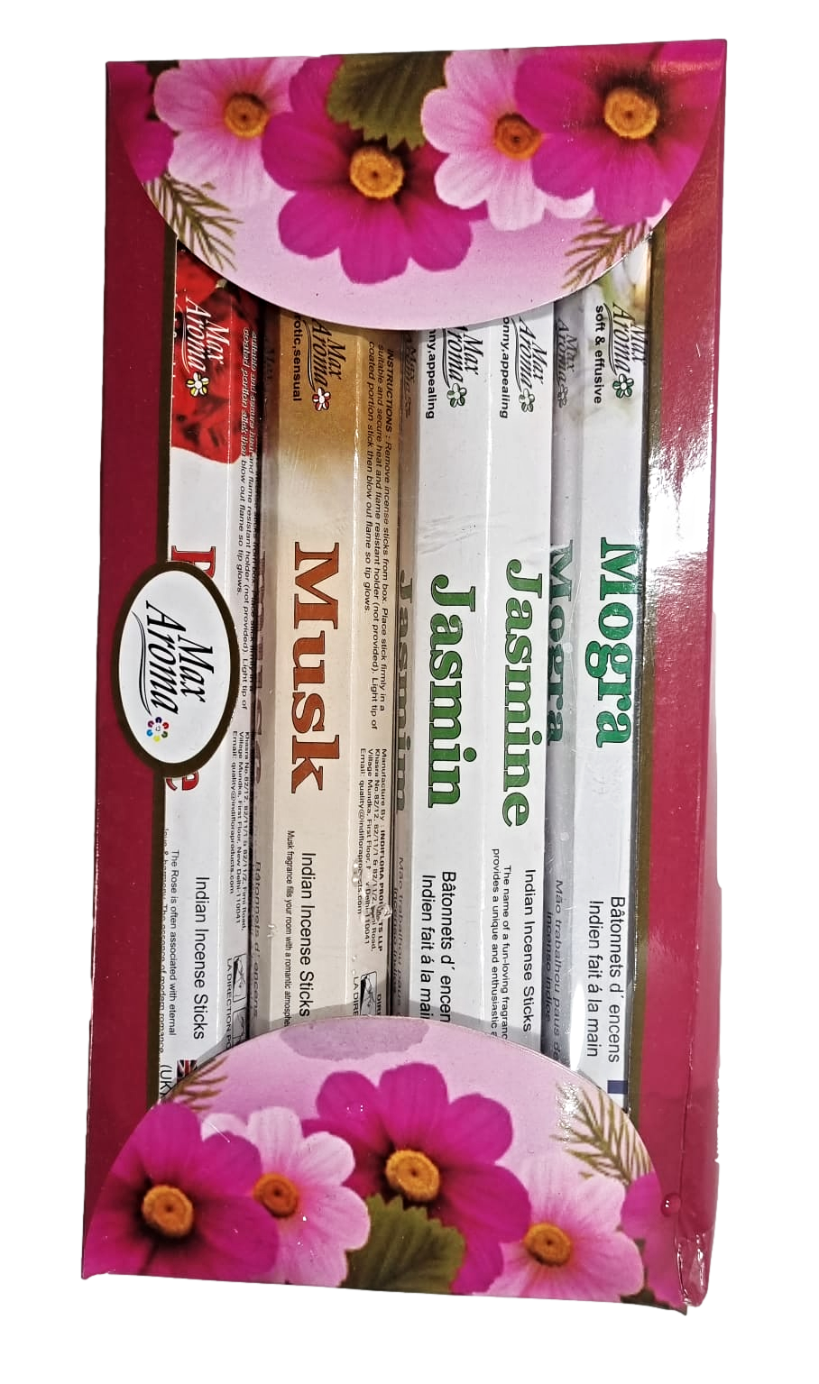 Pack Of 4 Assorted Indian Incense Sticks Random Pack Sent SK21121