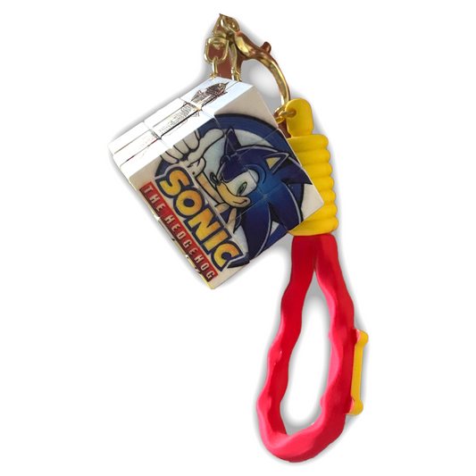 Sonic Puzzle Cube Keychain Keyring