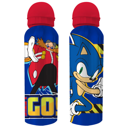 Sonic Aluminium Drinks Bottle with Sports Cap 500ml
