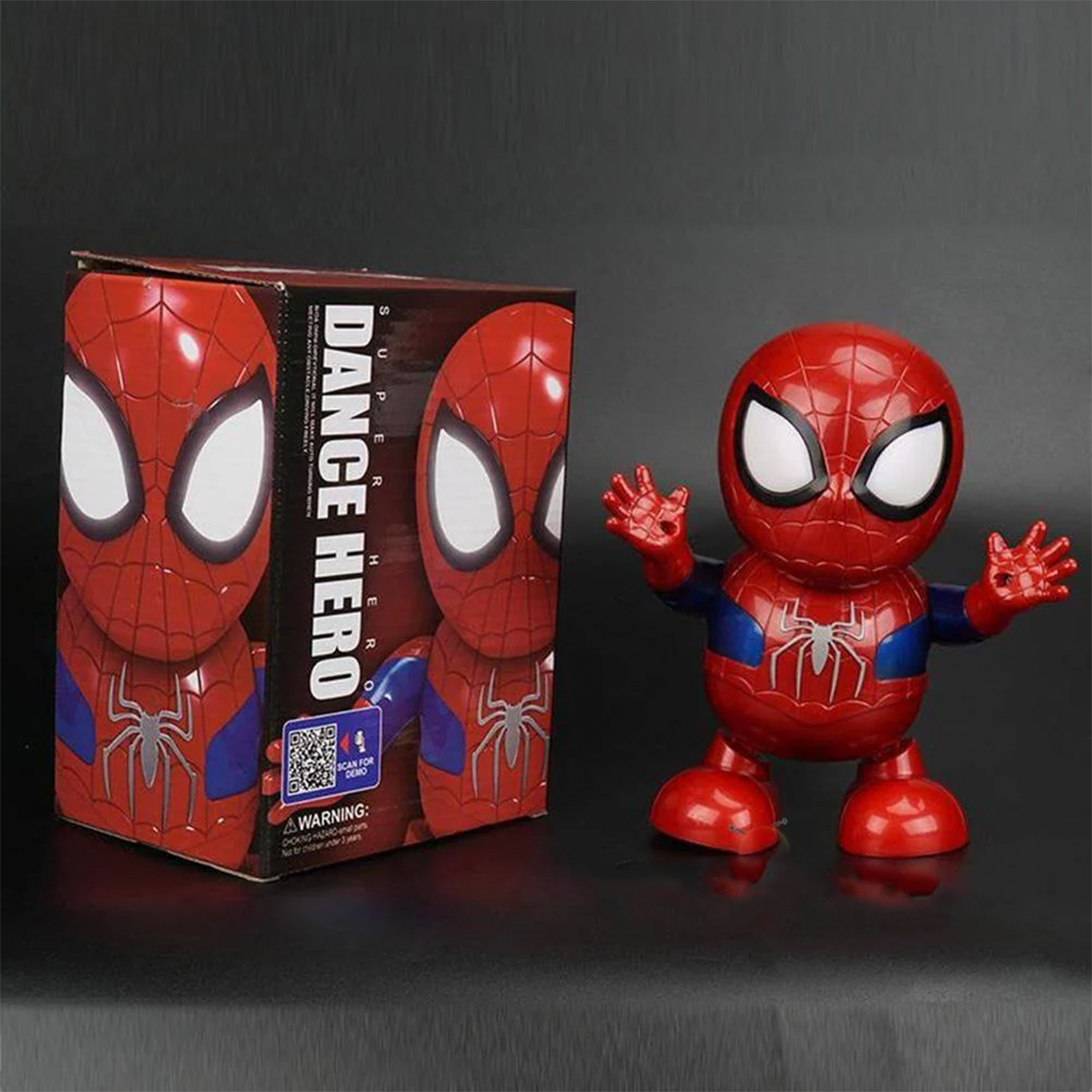Dancing Hero Spiderman Toy with Lights & Sound