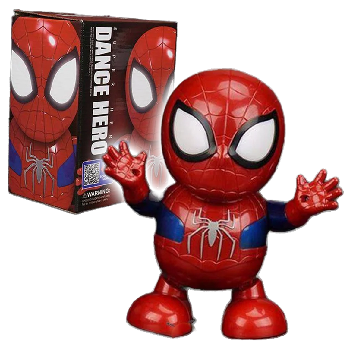 Dancing Hero Spiderman Toy with Lights & Sound