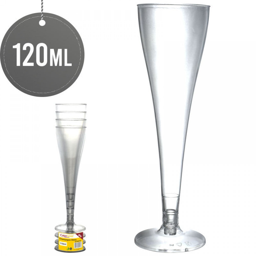 PS Champagne Glass 120ml Pack Of 4 ST80576
