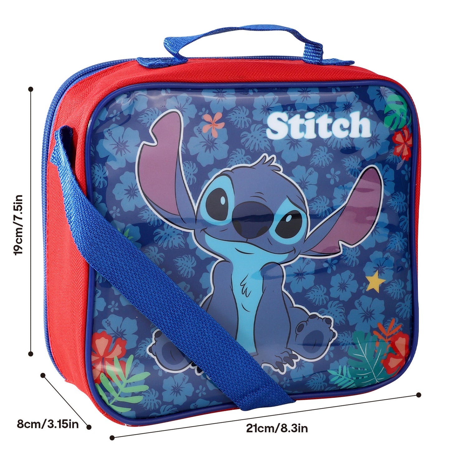 Stitch 3 Piece Lunch Bag, Box & Bottle Set