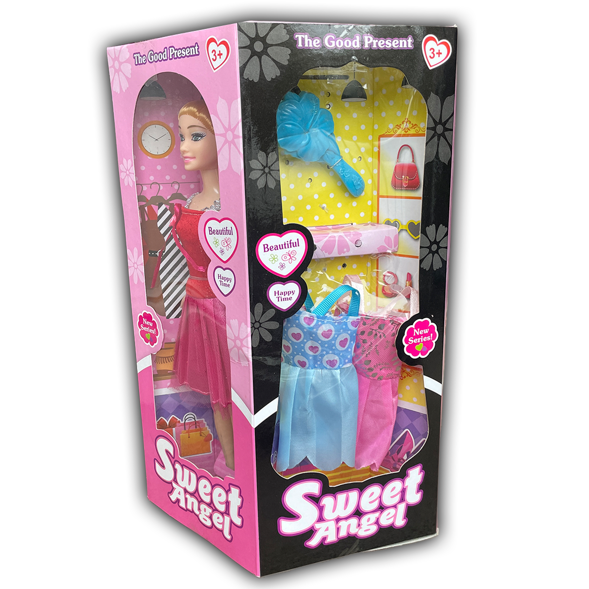 Barbie Style Sweet Angel 5 Pack Doll Bumper Set with Accessories