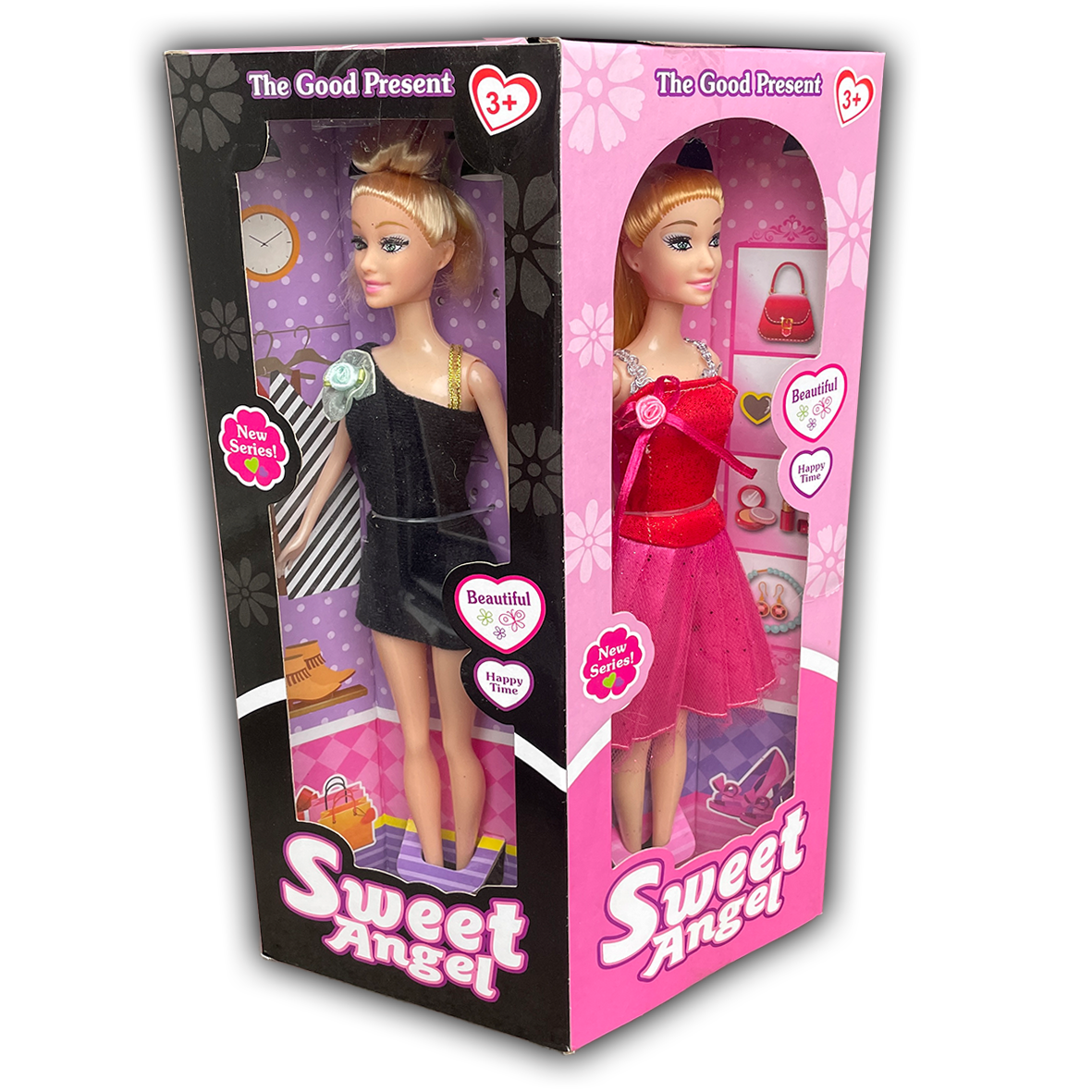 Barbie Style Sweet Angel 5 Pack Doll Bumper Set with Accessories