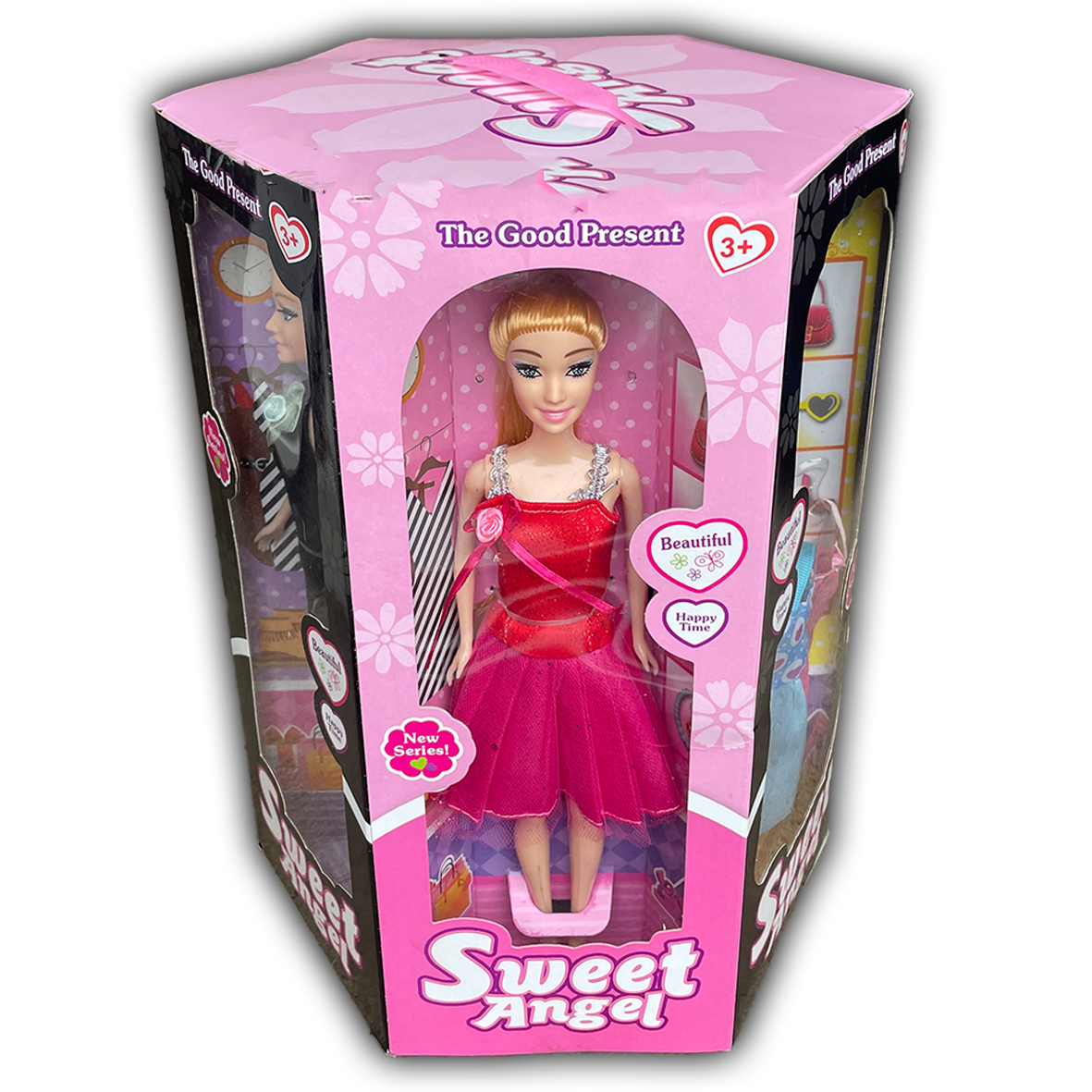 Barbie Style Sweet Angel 5 Pack Doll Bumper Set with Accessories