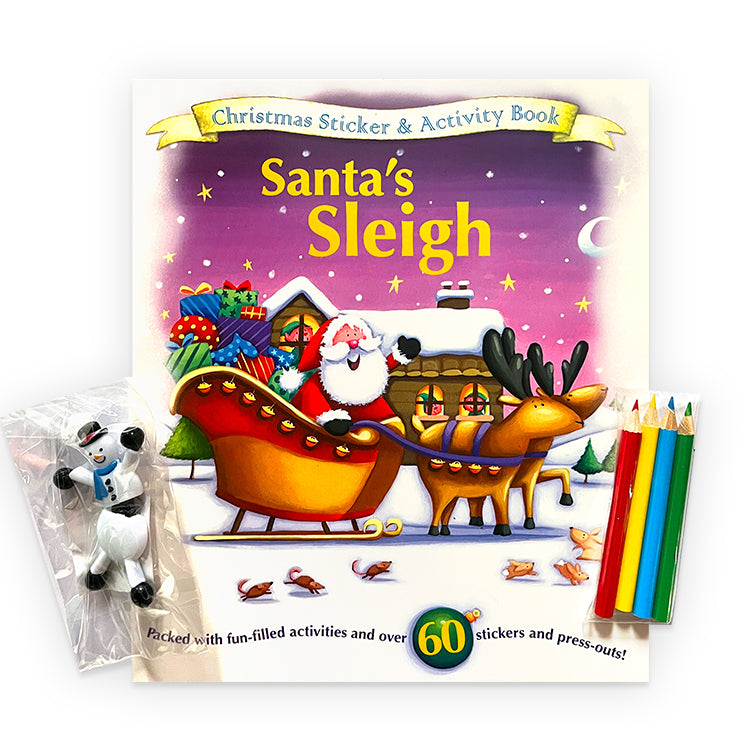 Santa’s Sleigh Activity Book Pack