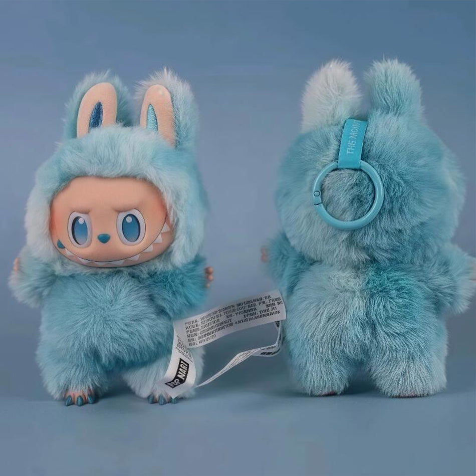 Labubu THE MONSTERS Big Into Energy V 3.0 Style Keyring Keychain Stuffed Vinyl Face Plush Toy Doll 17cm VIRAL - HOPE