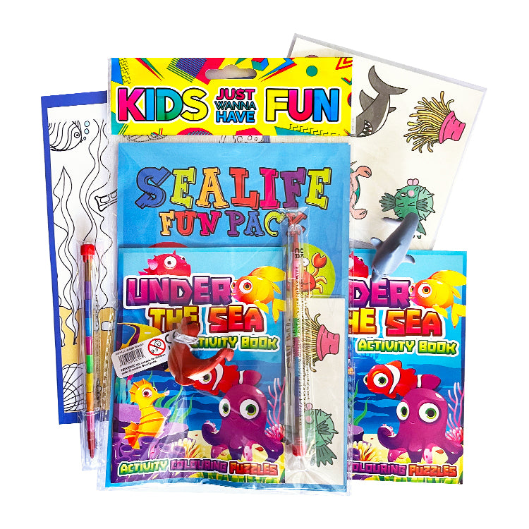 Sea Life Mega Fun Pack (+ Free Ocean Creature )
