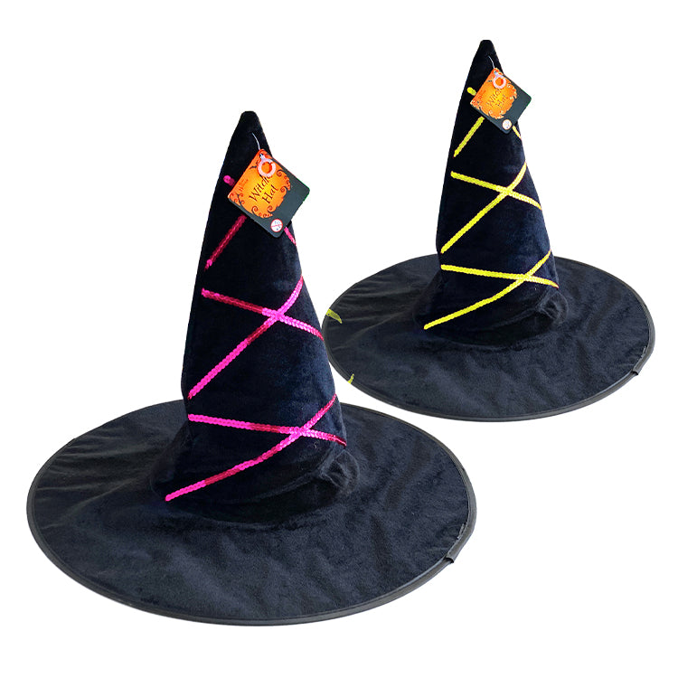 Velour Deluxe Witch Hat
