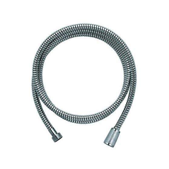Flexible Shower Hose Stainless Steel Bathroom Water Head Pipe Chrome 2m 0568