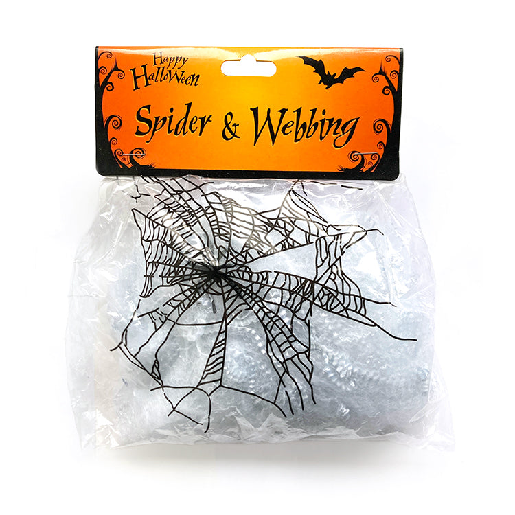 Halloween Spider And Web Set