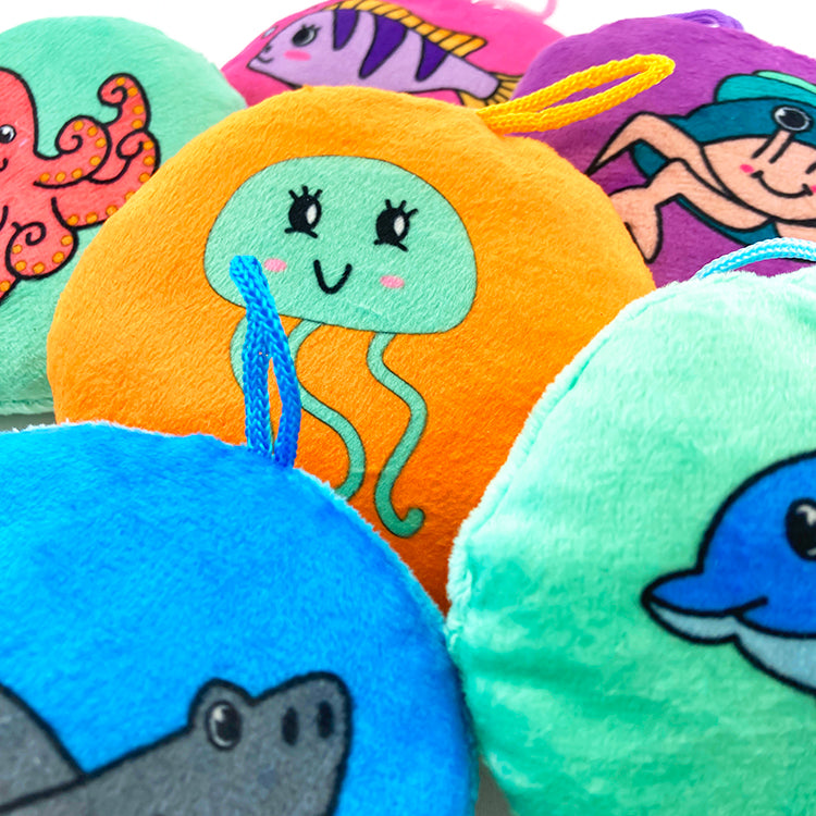 Sea Creatures Mini Plushie Charm