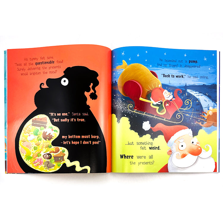 The Stink Before Christmas Jumbo Story Book